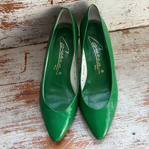 Caressa Vibrant Green Women's Heels